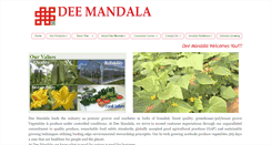 Desktop Screenshot of deemandala.com